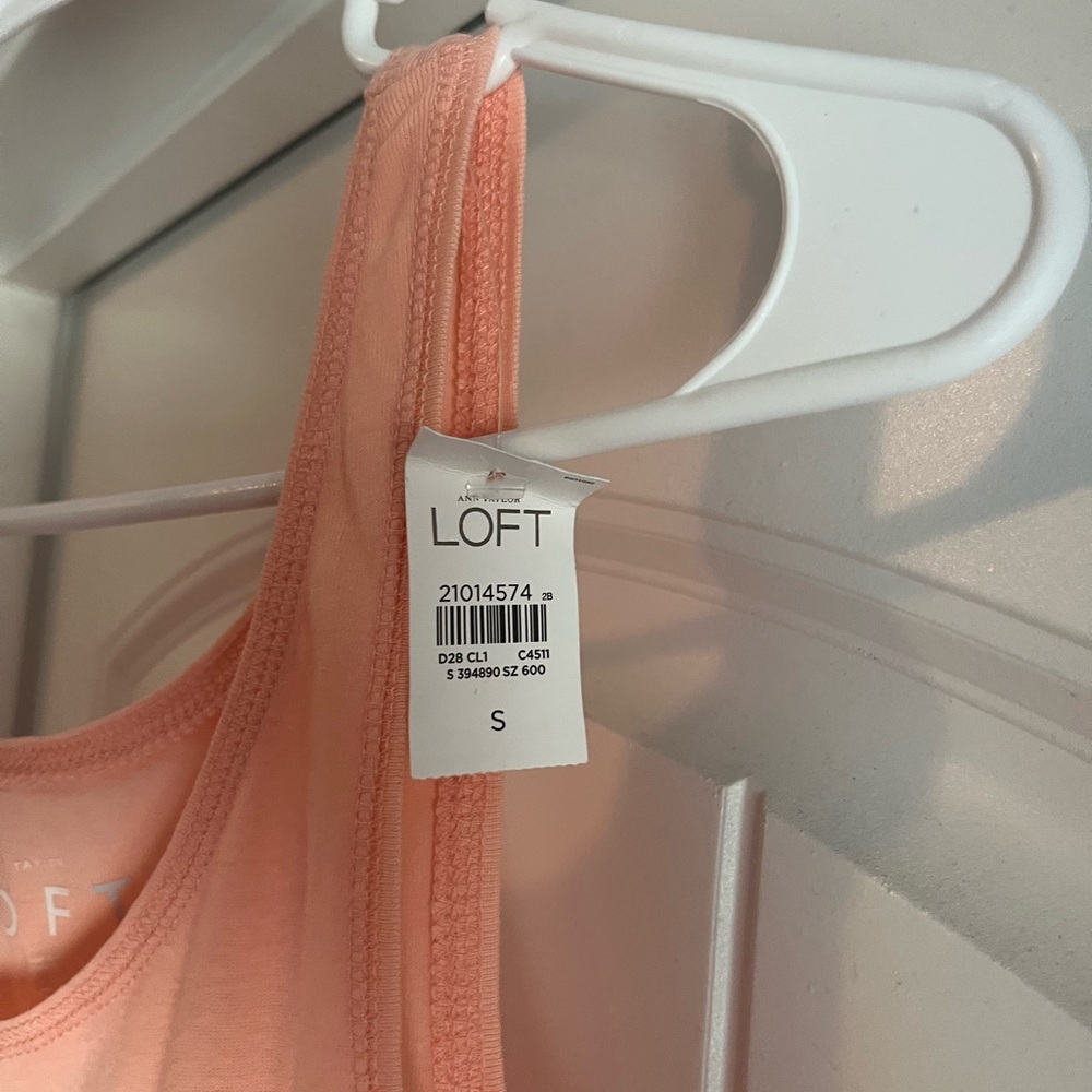 LOFT Women's Pink Sleepwear Top